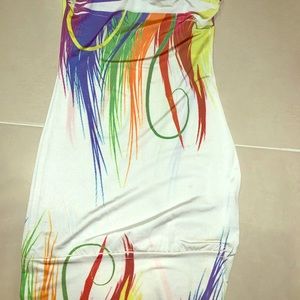 Sexy Summer Tube Dress